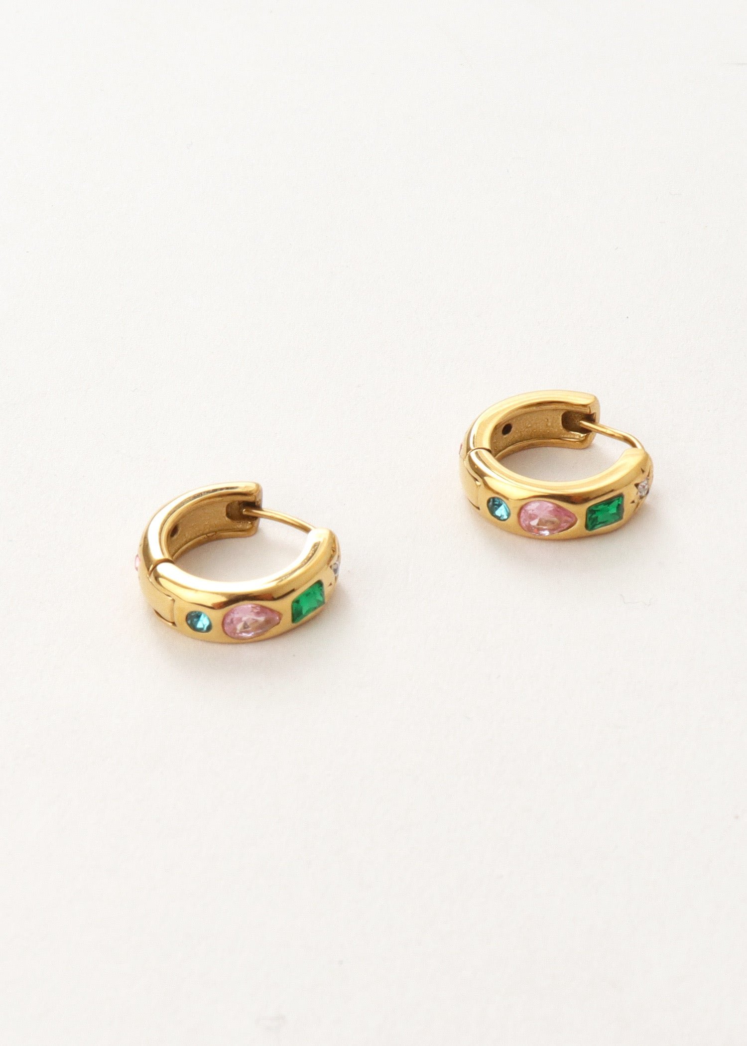 Rainbow Hoop Gold