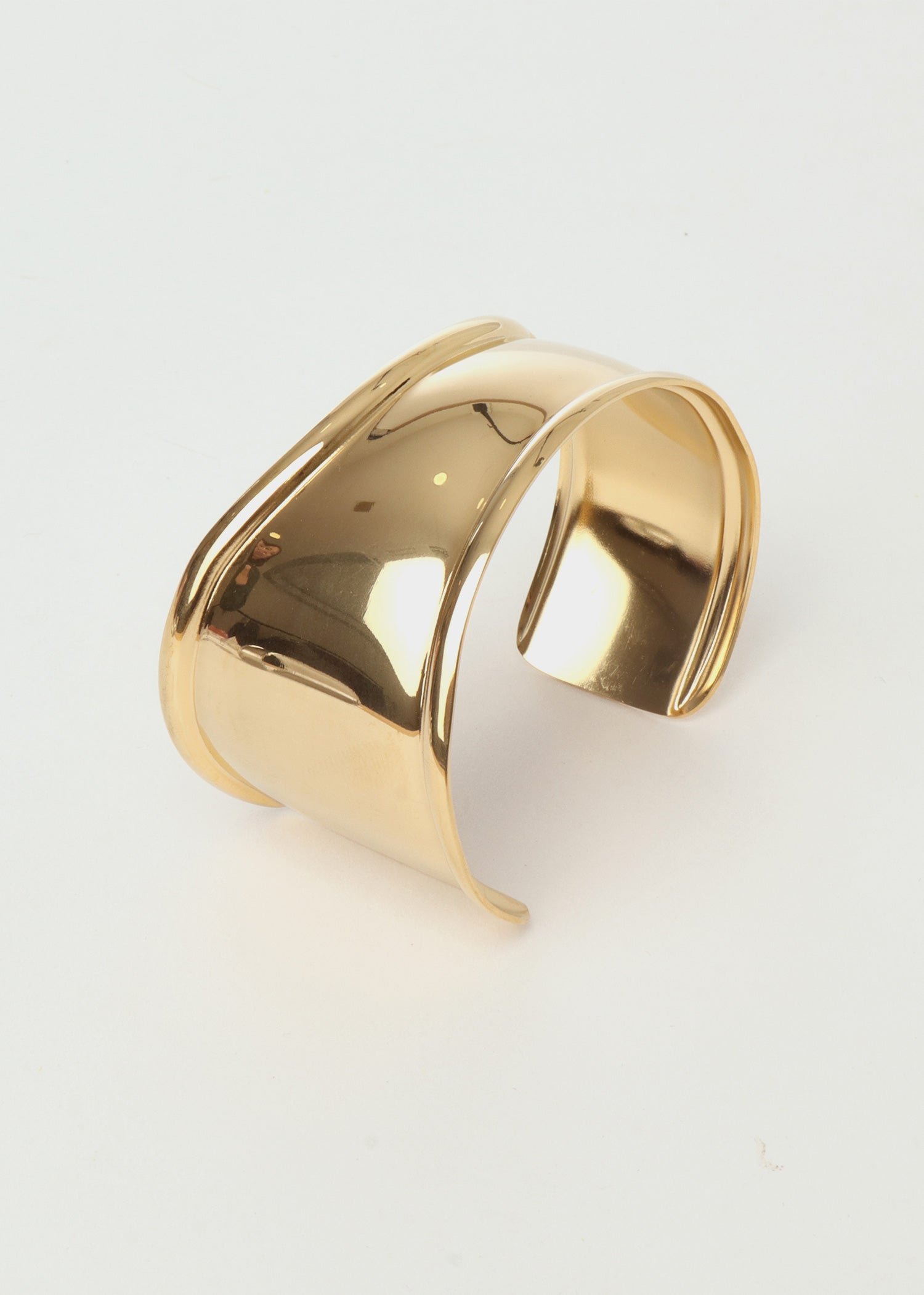 Wide Bangle Gold